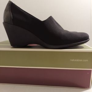 Naturalizer Kismet Black Stretch Shoes